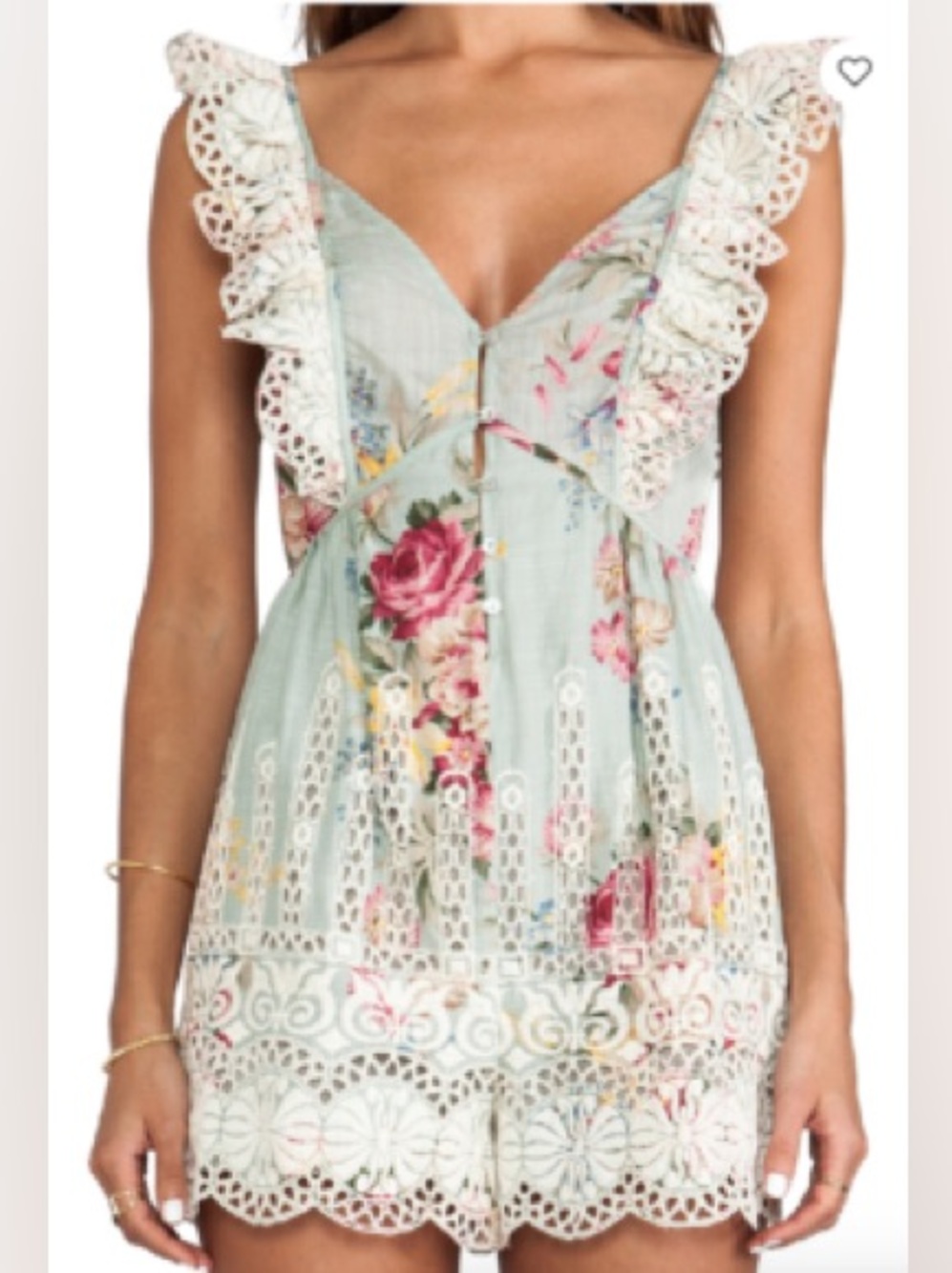 Zimmermann Sundance Playsuit - Size 1 (equivalent to USA size 4-6) - Picture 2 of 13